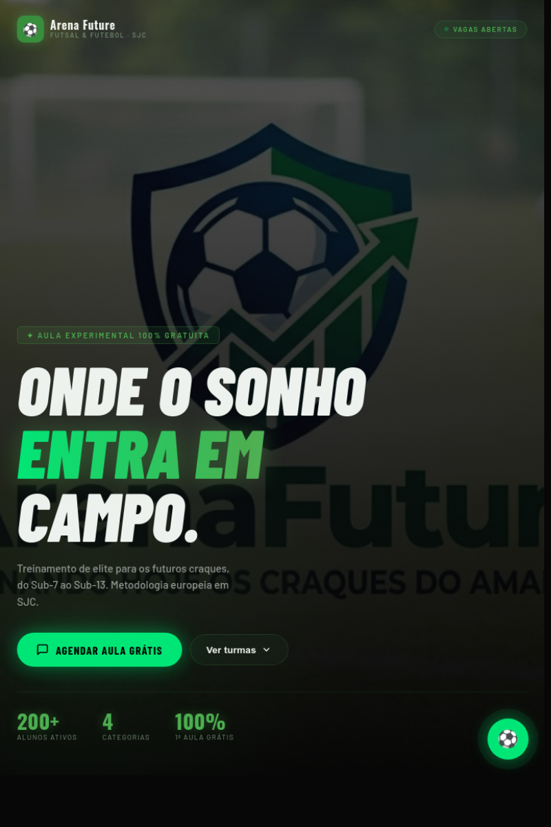 Escolinha de Futebol